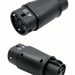 מתאם לכבל טעינה לרכב חשמלי מ Type 1 ל Type 2