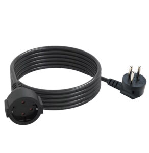 כבל מאריך 6 מטר לכבל סבתא – לרכב חשמלי 16a בעובי גידים 2.5 ממ.