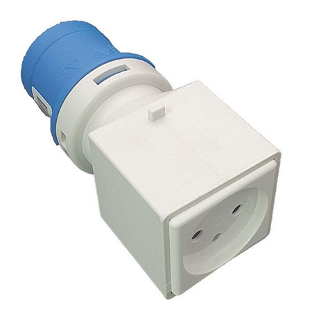 מתאם משקע חשמל ביתי לתקע סיקון CCS למטענים לרכבים 2 3x16מ' – תמונה 2