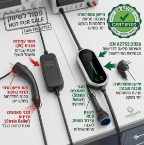 Read more about the article סכנה לשקע הביתי: למה מטעני רכב חשמלי רבים נפסלו לשיווק ?